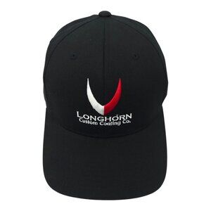 Longhorn Custom Coating Flexfit OSFM Cap Trucker Baseball Embroidered Logo Hat